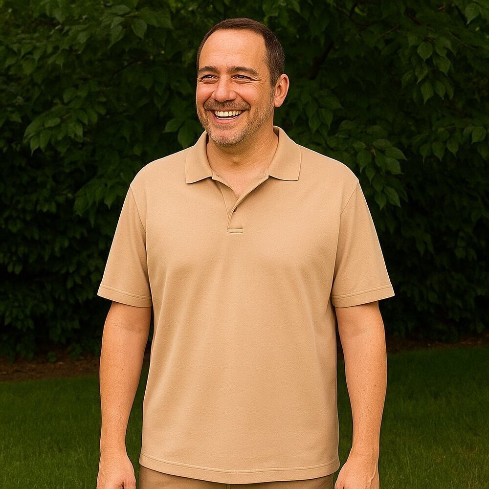 Lands’ End Traditional Polo Size Large (42-44)